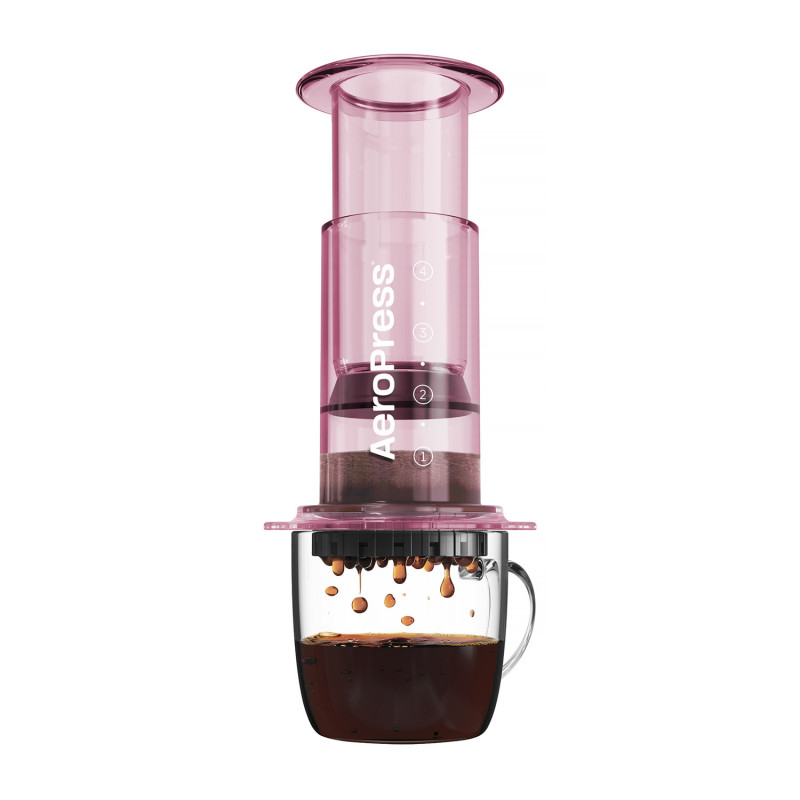 AeroPress Clear Pink