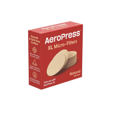 Naturálne papierové filtre pre AeroPress XL