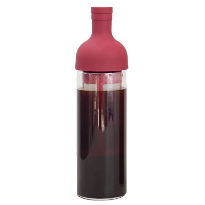 Hario Cold Brew Coffee Filter-In Bottle 650ml - Cranberry Red