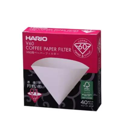 Filtre Hario V60-01 40ks