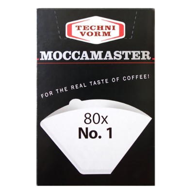 Moccamaster papierové filtre #1 "Cup one" 80ks